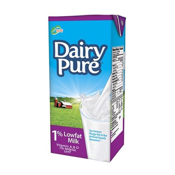 White Milk 1%, 4 Servings